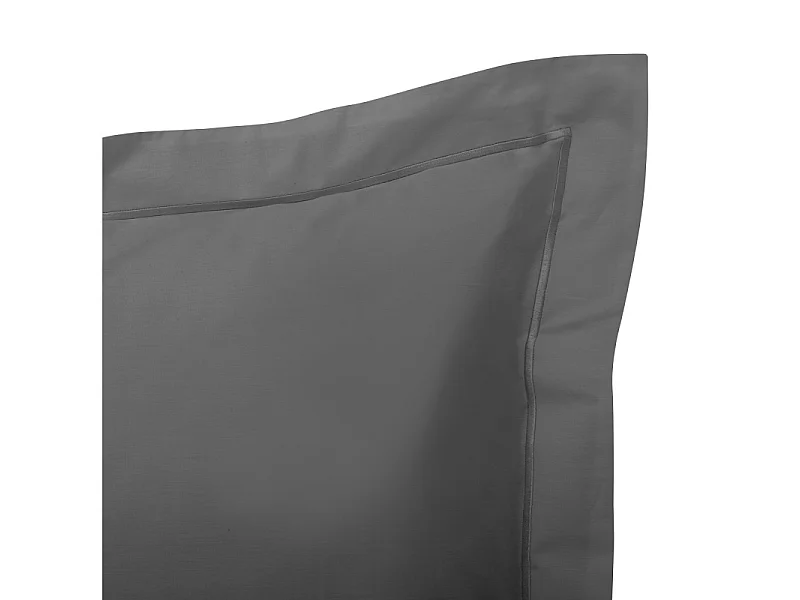 Taie d'oreiller percale de coton peigné "Julian" toutes dimensions Coton Pur