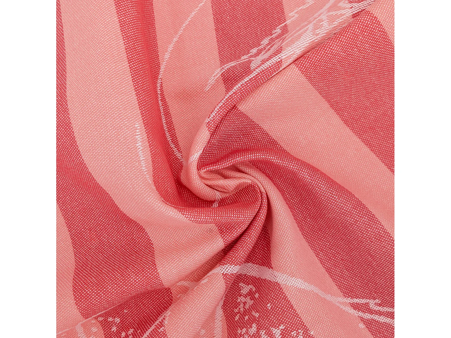 Lot de 2 torchons de cuisine toile 50x70 cm collection SEAFOOD orange
