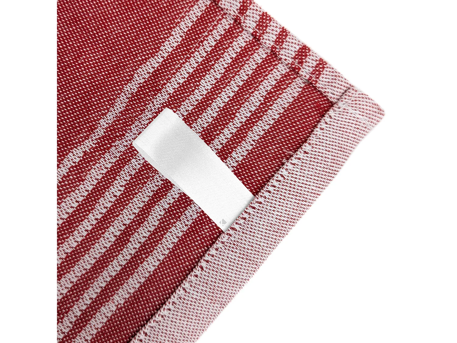 Lot de 2 torchons de cuisine toile 50x70 cm collection NAUTILUS rouge
