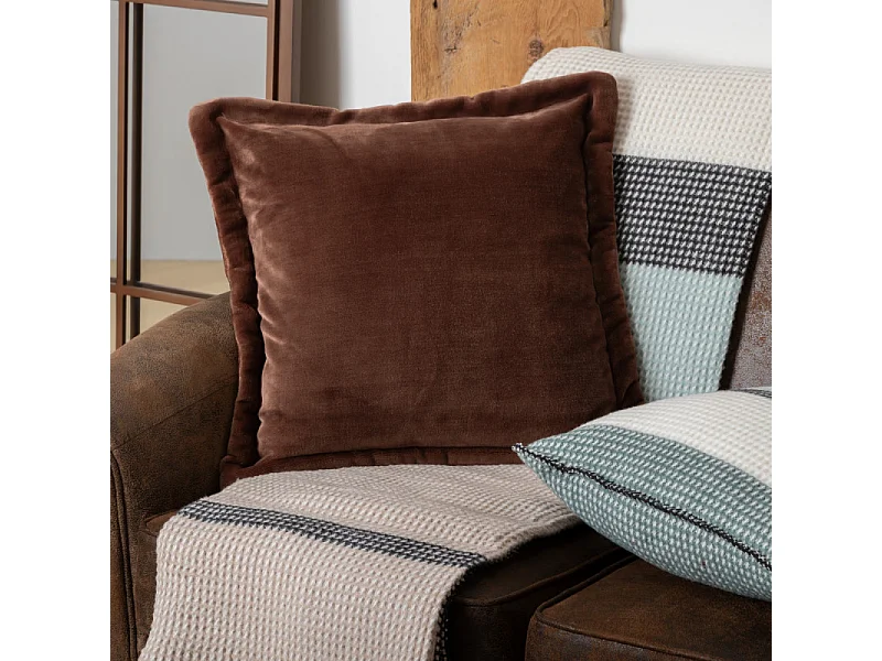 Coussin "Cuddly" 38 x 58 cm et 53 x 53 cm flanelle 550 g