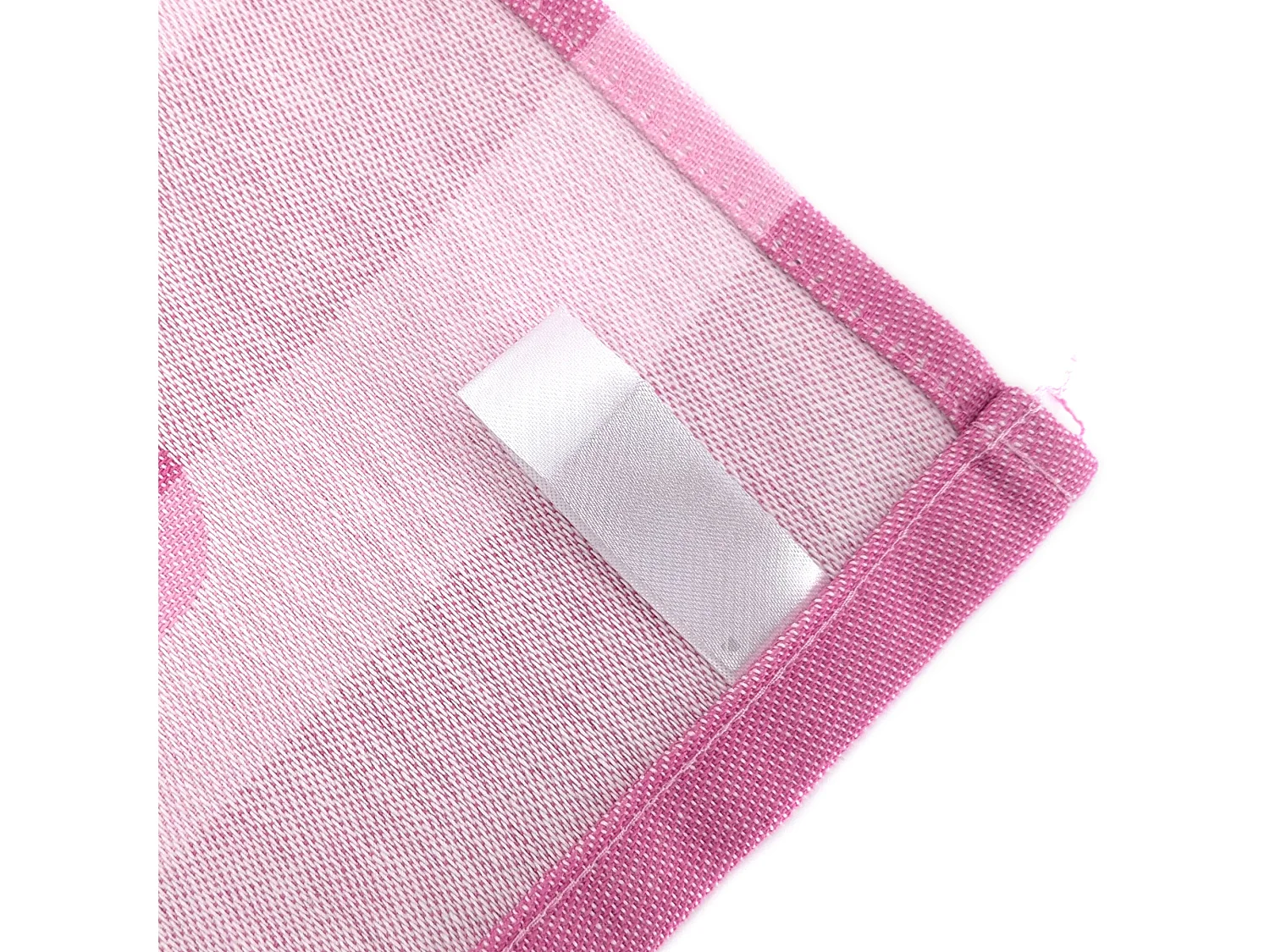 Lot de 2 torchons de cuisine toile 50x70 cm collection SEAFOOD rose