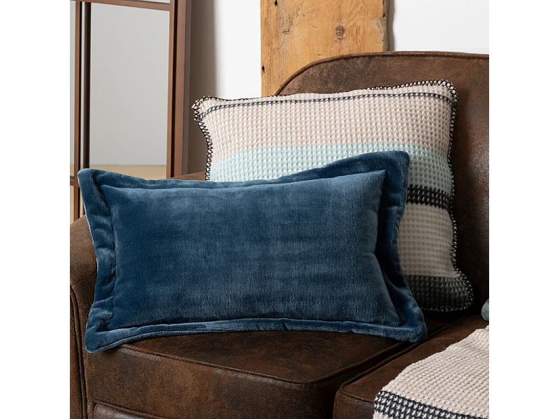 Coussin "Cuddly" 38 x 58 cm et 53 x 53 cm flanelle 550 g