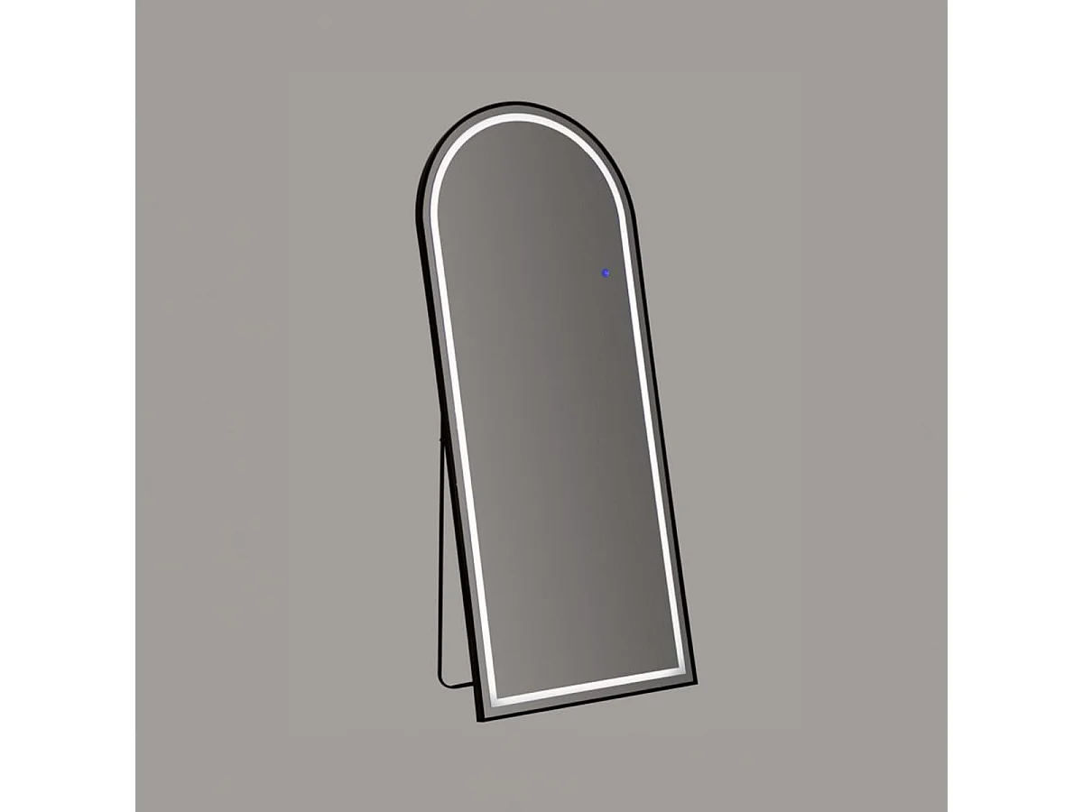 Bogenförmiger LED-Spiegel für Wand und Boden 70x170 Nocturne Arch