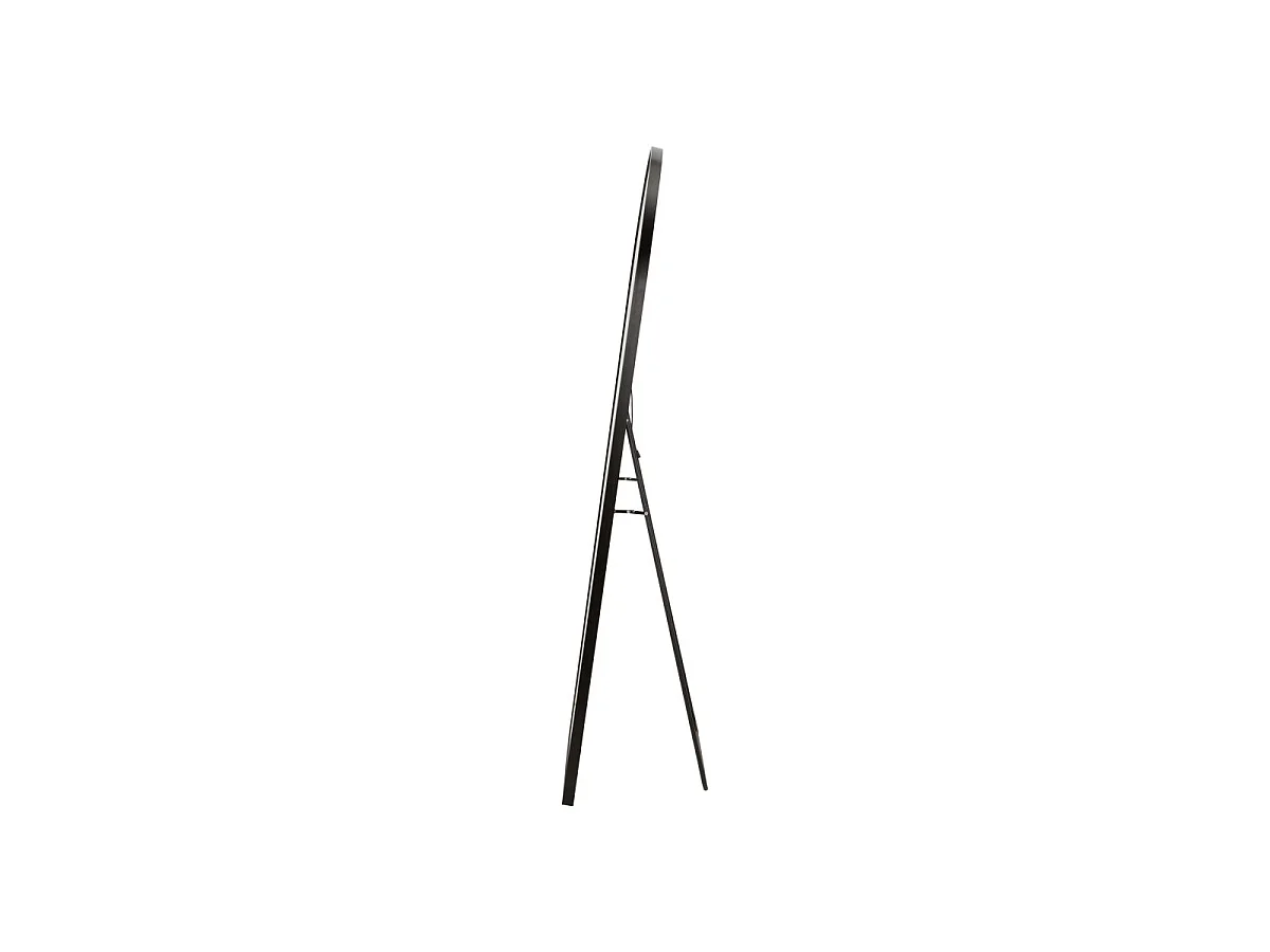 Miroir Arche LED sur Pied "Lumen" 170cm Noir
