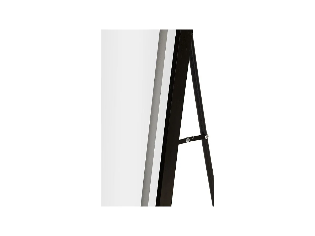 Miroir Arche LED sur Pied "Lumen" 170cm Noir