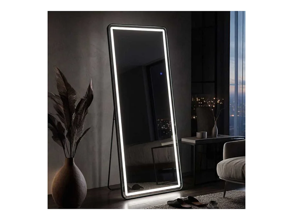 Stand- und Wandspiegel mit LED 70x170 Luminous Dual Elegance
