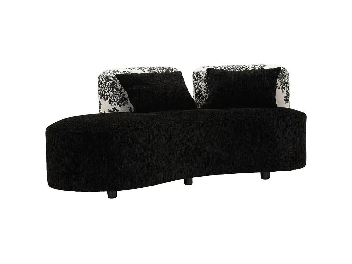 Polster-Chaiselongue-Sofa für das Wohnzimmer Okinawa Monochrome Haven
