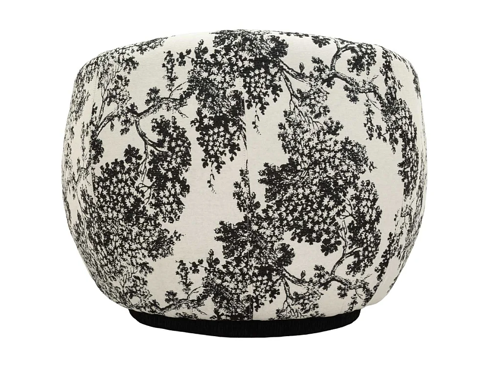 Gepolsterter Sessel im orientalischen Design Okinawa Monochrome Haven