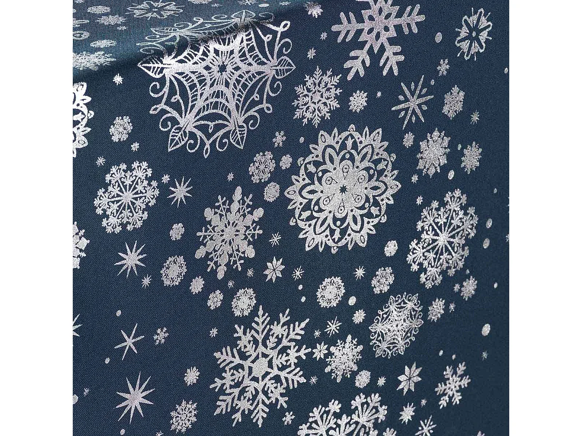 Nappe Rectangulaire Imprimée "Constellation" 150x240cm Marine