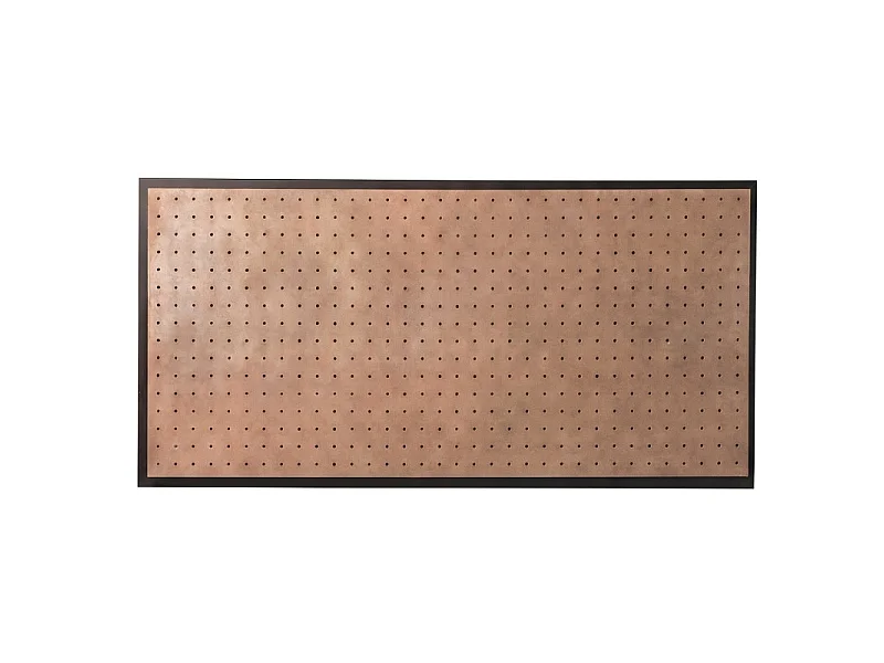 Support Mural pour Outils Perforé Noir L 90 H 45 cm