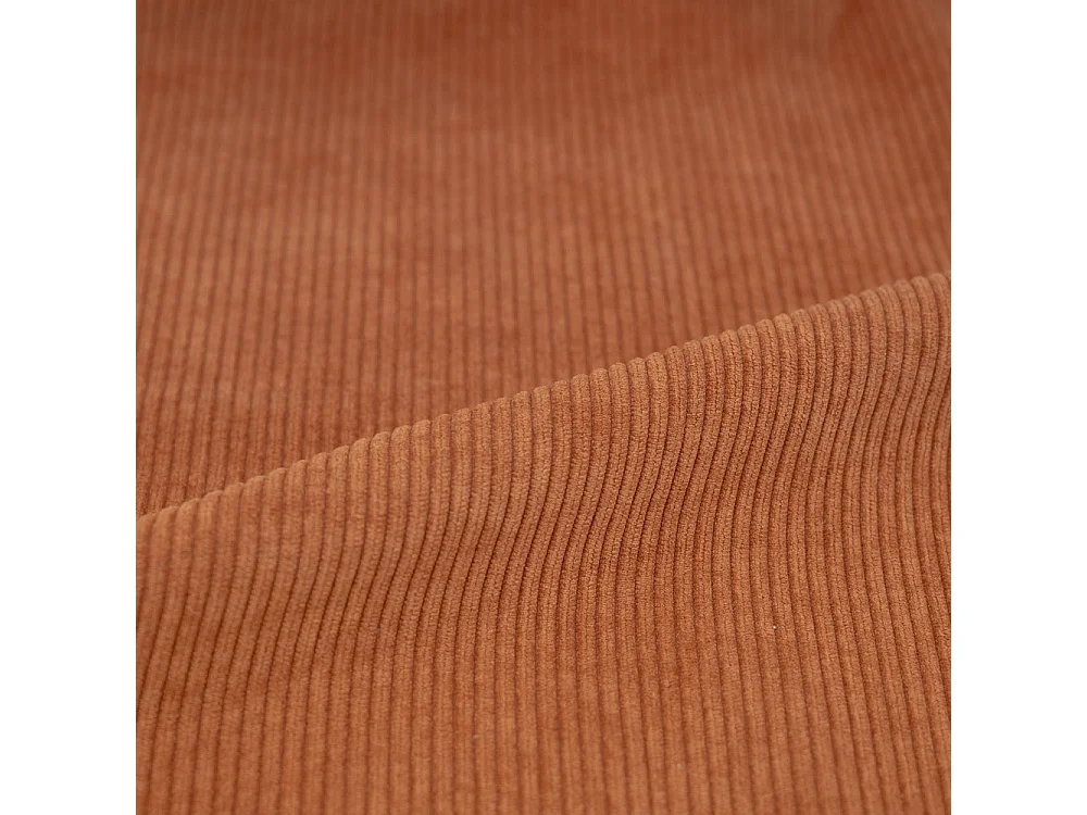 Set di 2 sedie da bar, velluto a coste terracotta 64,5 cm - Jade