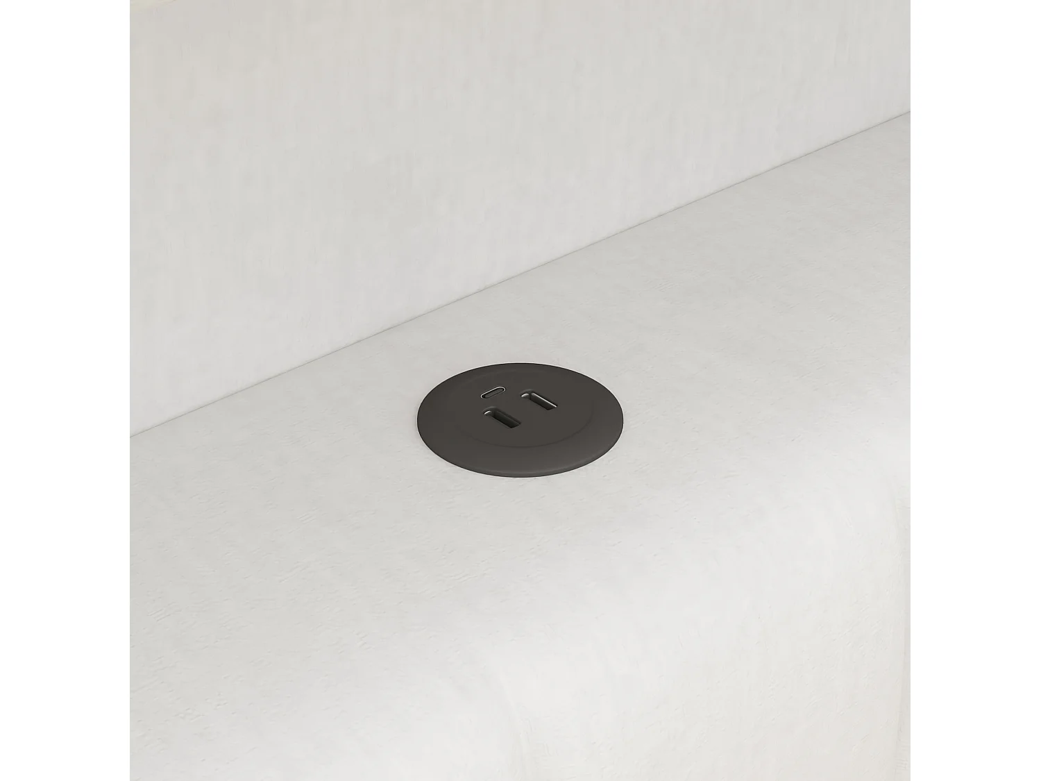 Lit enfant 90x200 cm avec lit gigogne 90 x 190 cm et ports USB, 3 tiroirs - Blanc