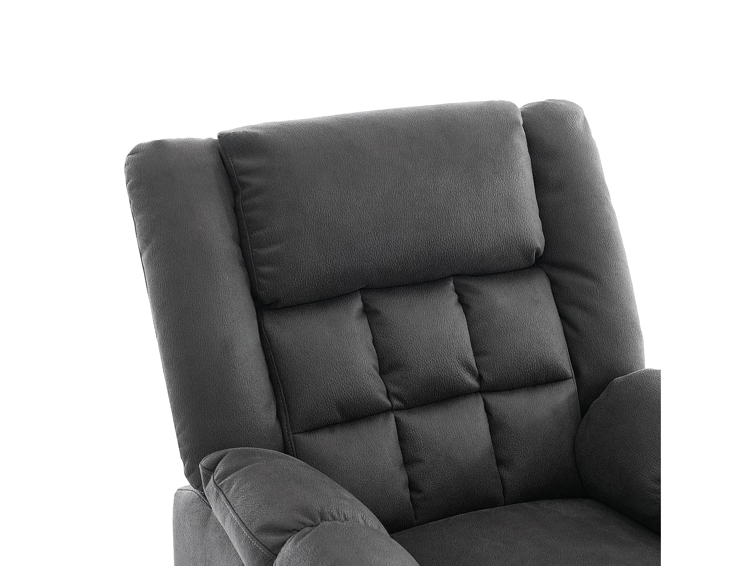 Elektrische relaxfauteuil met massage- en verwarmingsfunctie - Grijs