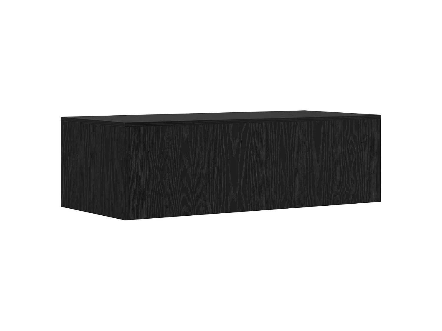 Bureau mural Chêne noir 100 x 45 x 30 cm Bois d'ingénierie