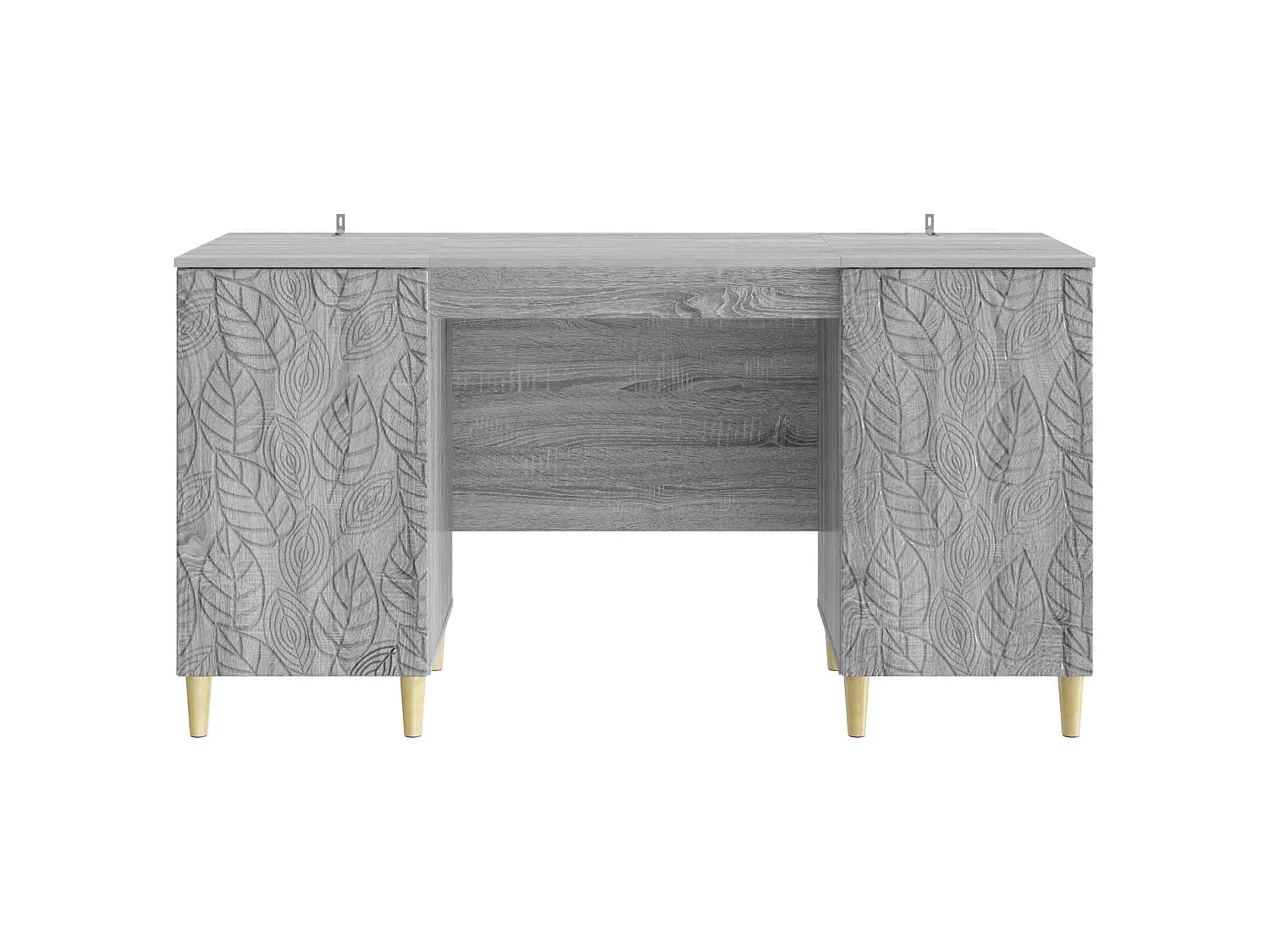 Bureau Sonoma gris Bois d'ingénierie 142,5 x 50 x 75 cm