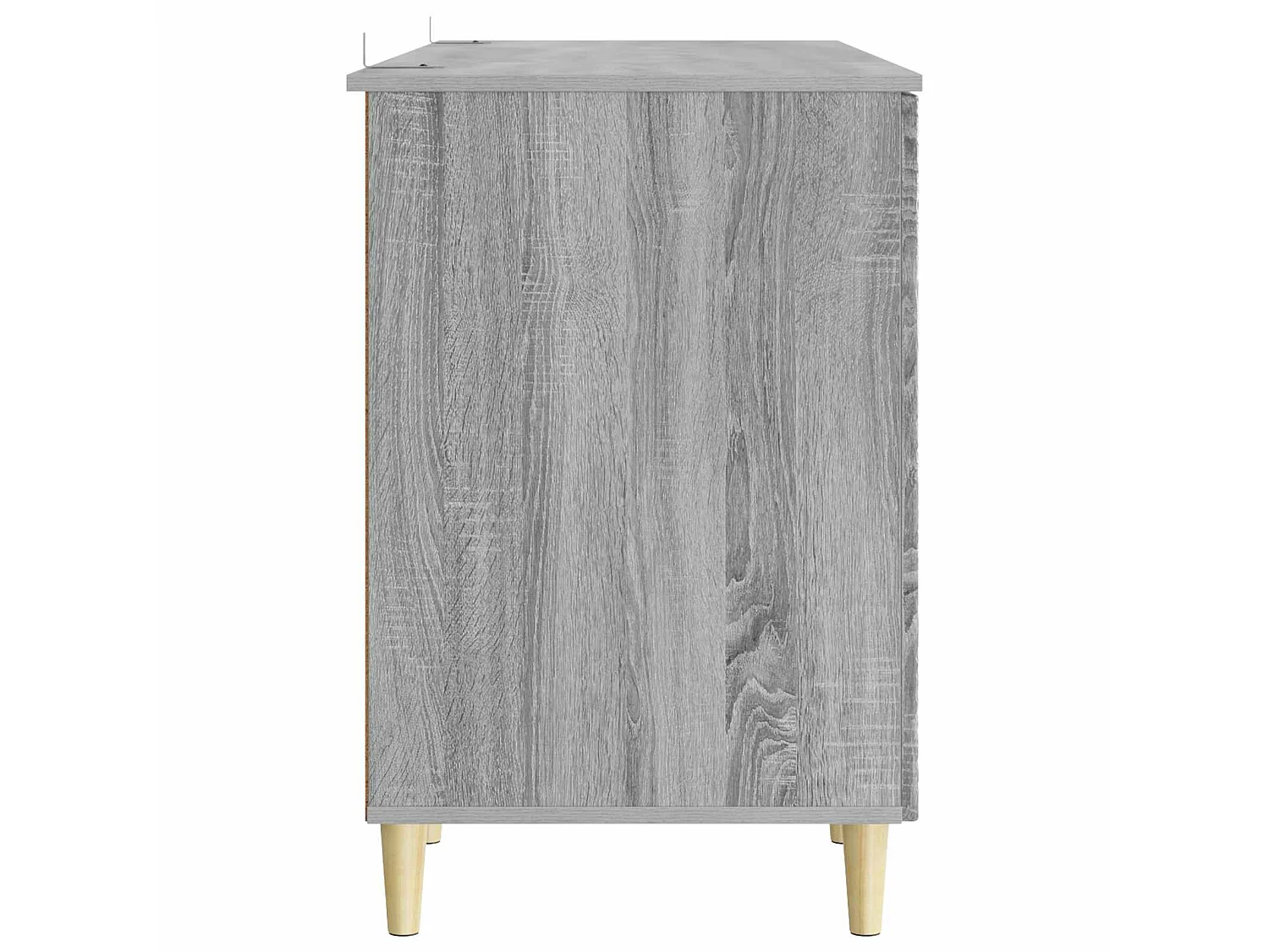 Bureau Sonoma gris Bois d'ingénierie 142,5 x 50 x 75 cm