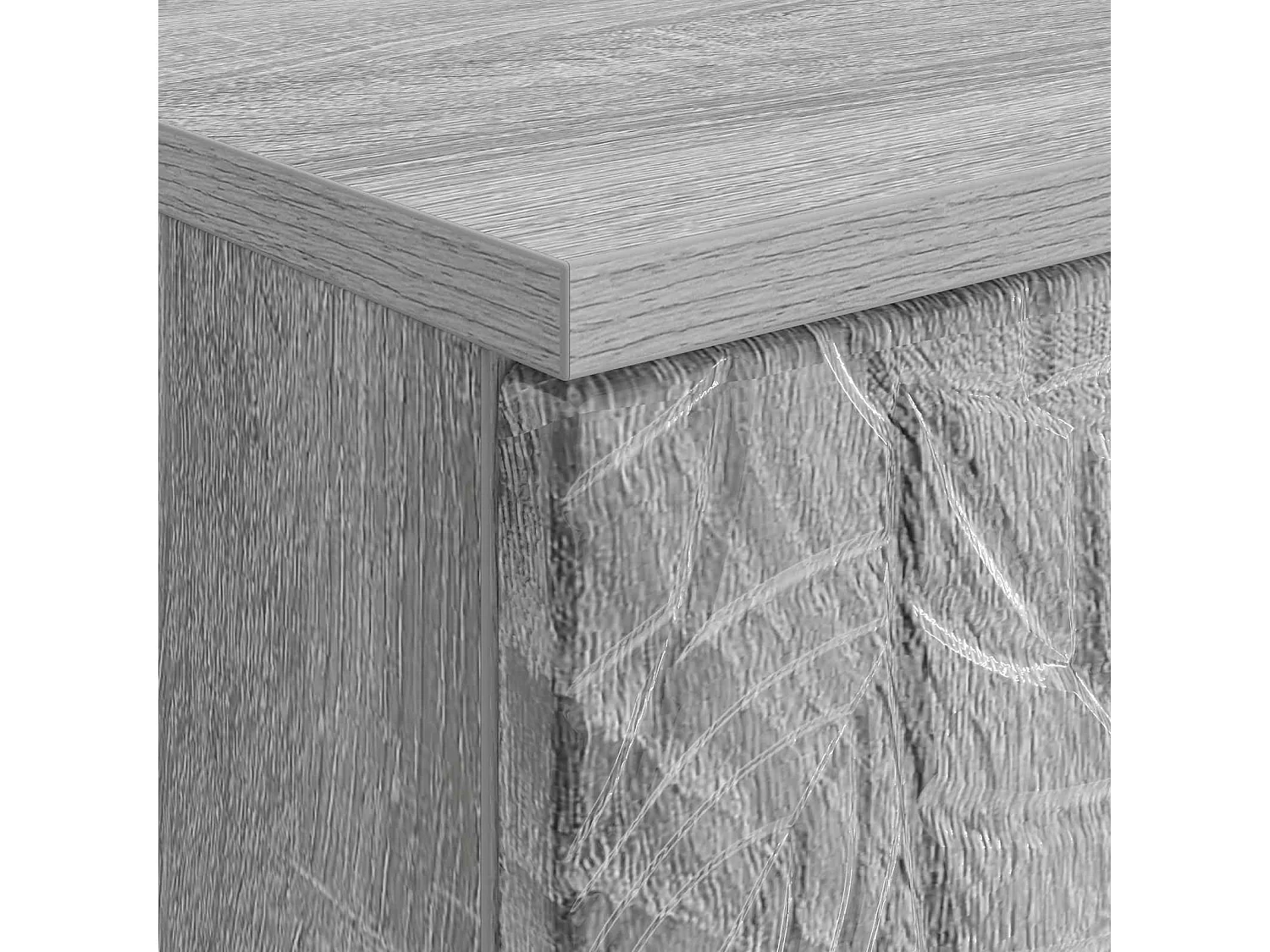 Bureau Sonoma gris Bois d'ingénierie 142,5 x 50 x 75 cm