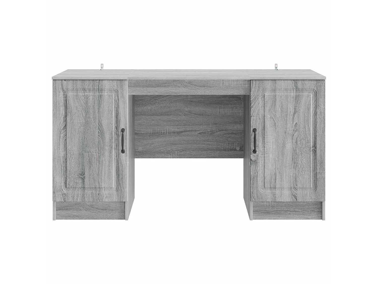 Escritorio Gris Sonoma 142,5 x 50 x 75 cm Madera de Ingeniería