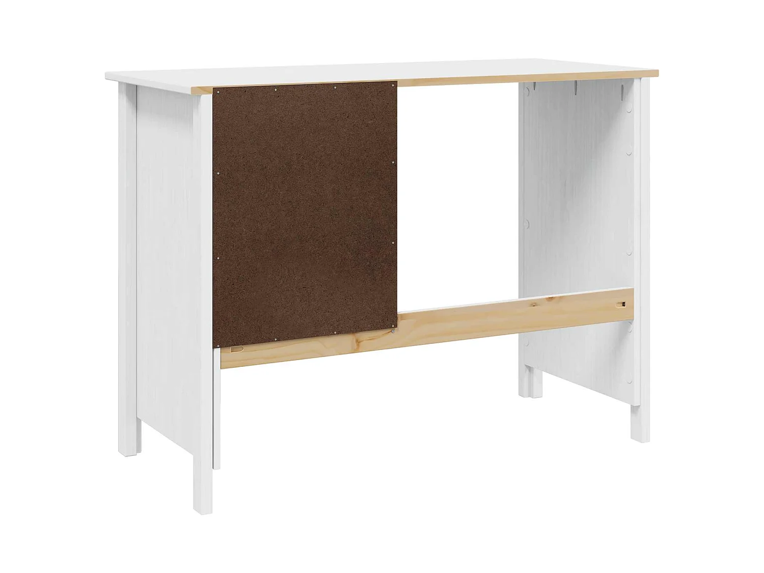 Escritorio con cajones 100 x 45 x 74 cm Madera de Pino Macizo