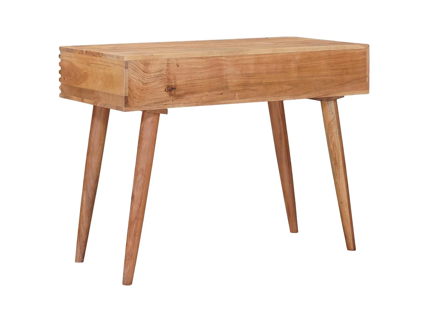Escritorio Hecho a Mano Madera Teak Marrón 100 x 48 x 76 cm
