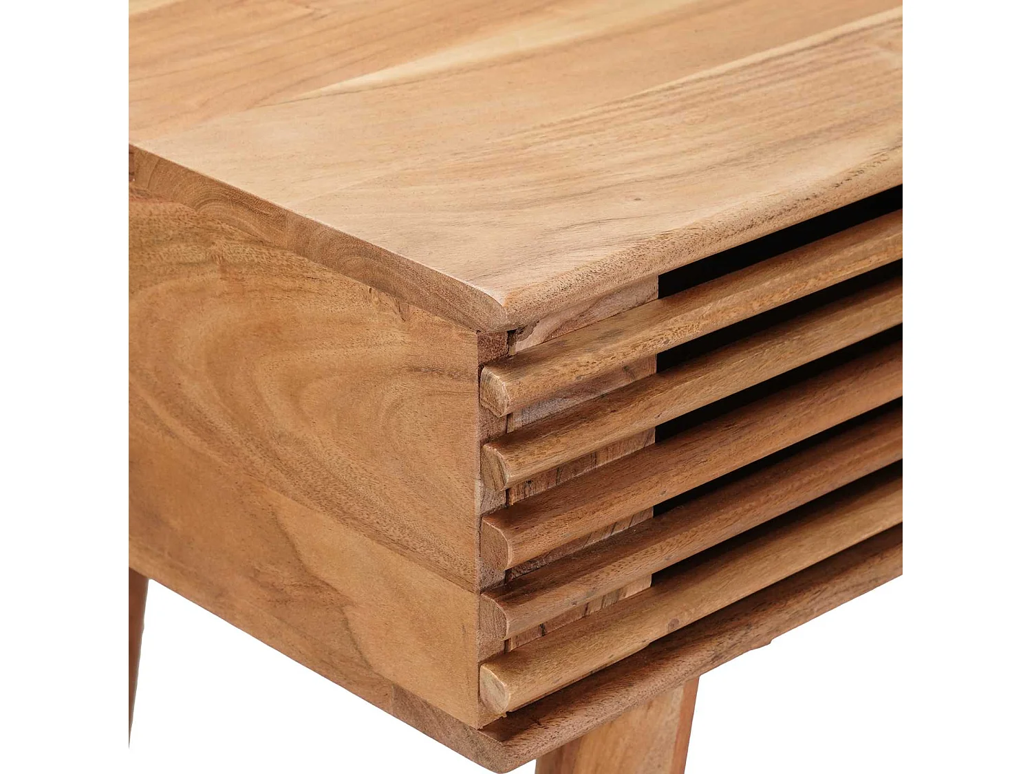 Escritorio Hecho a Mano Madera Teak Marrón 100 x 48 x 76 cm
