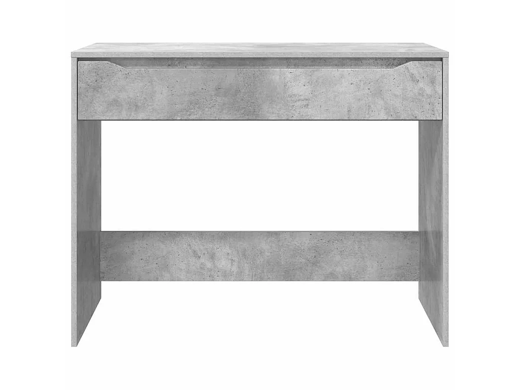 Escritorio Gris Concreto 100 x 50 x 78 cm Madera contrachapada