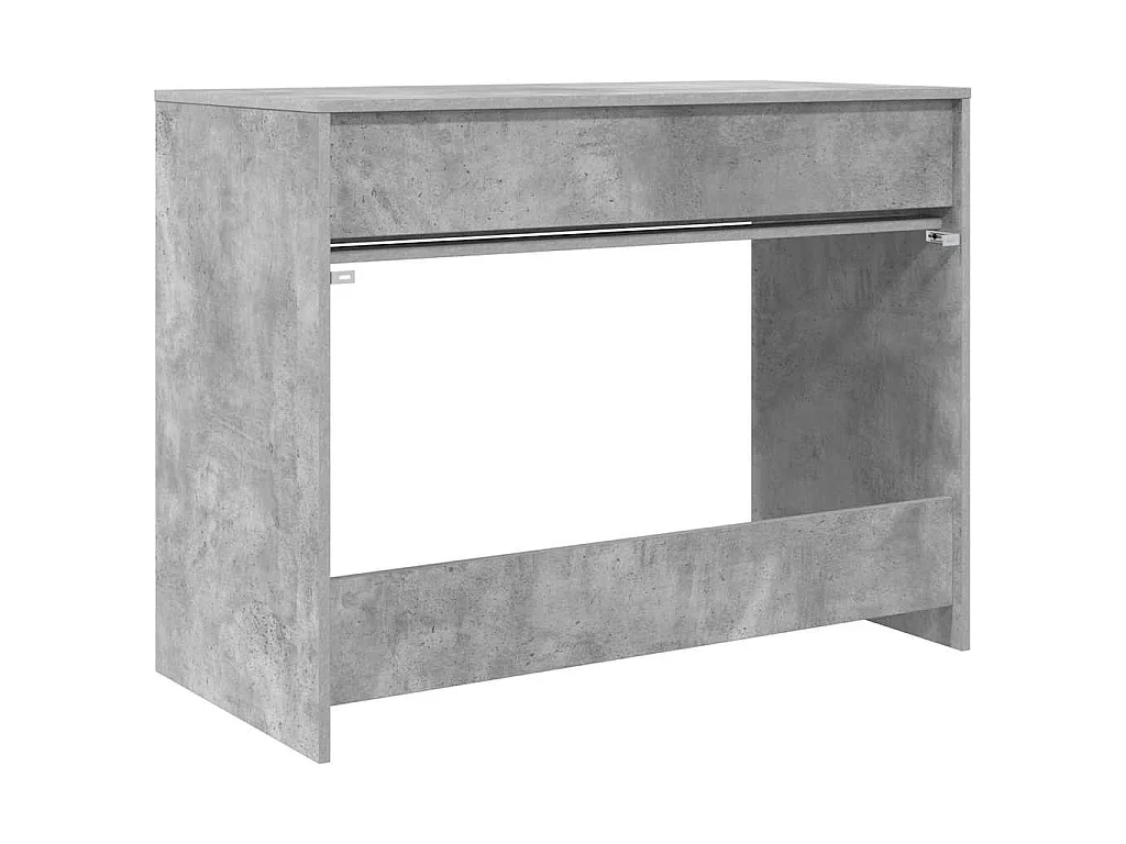 Escritorio Gris Concreto 100 x 50 x 78 cm Madera contrachapada