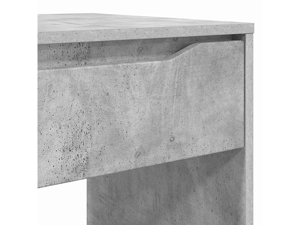 Escritorio Gris Concreto 100 x 50 x 78 cm Madera contrachapada