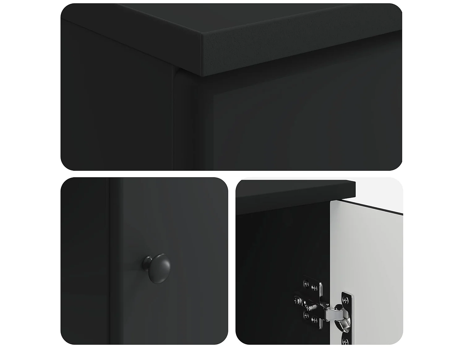Bureau avec étagère Noir 142,5 x 50 x 75 cm Bois d'ingénierie