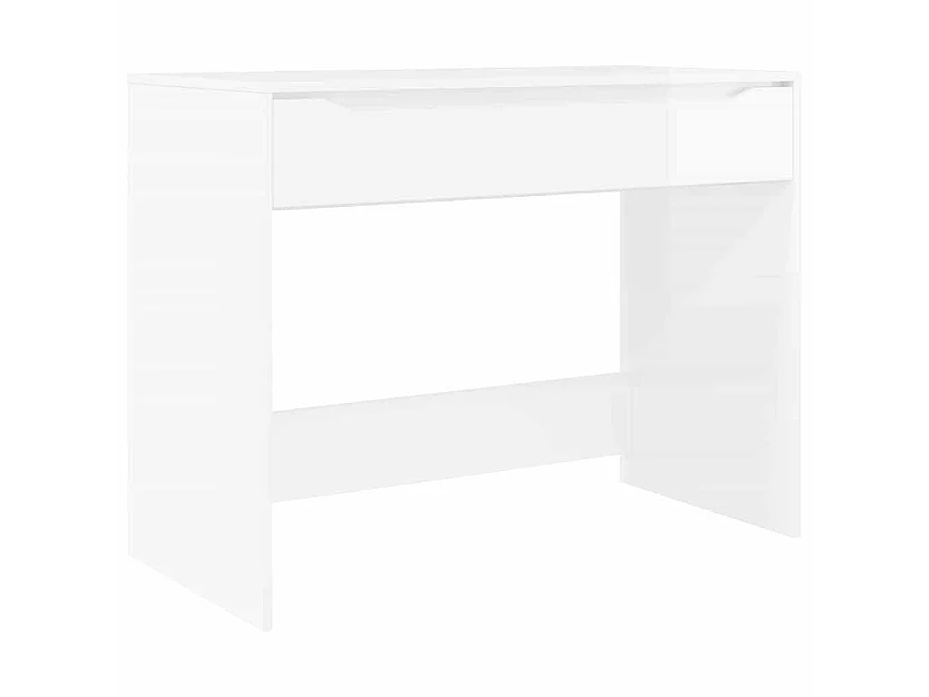 Escritorio brillante 100 x 50 x 78 cm Madera contrachapada