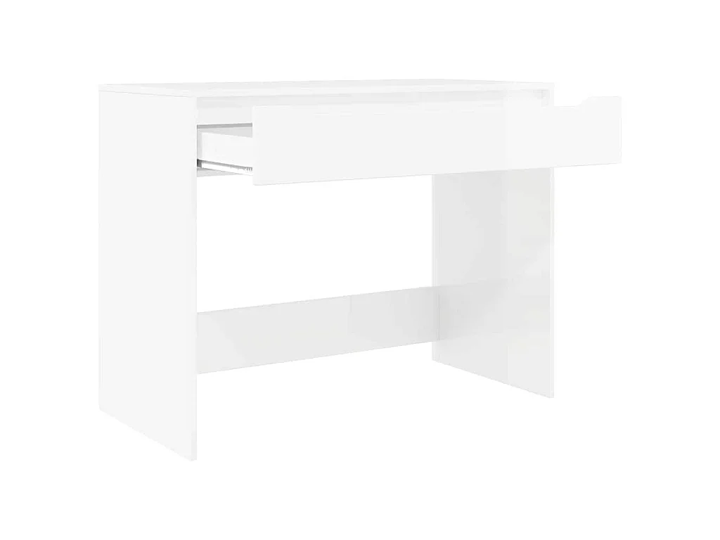 Escritorio brillante 100 x 50 x 78 cm Madera contrachapada