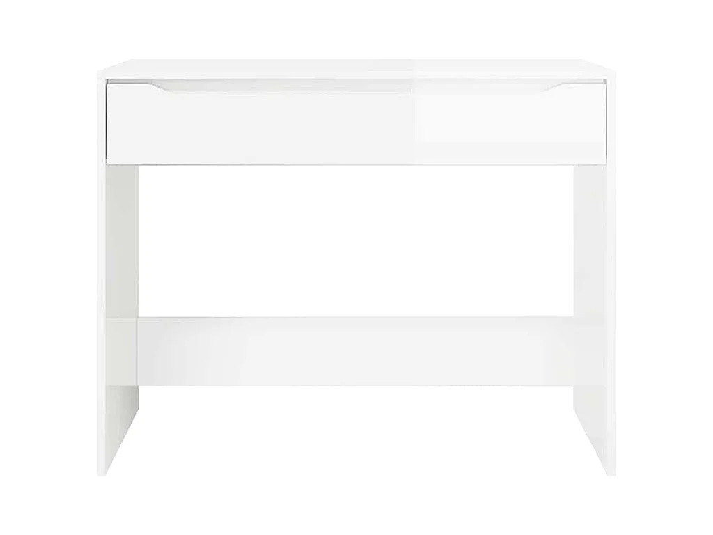 Escritorio brillante 100 x 50 x 78 cm Madera contrachapada