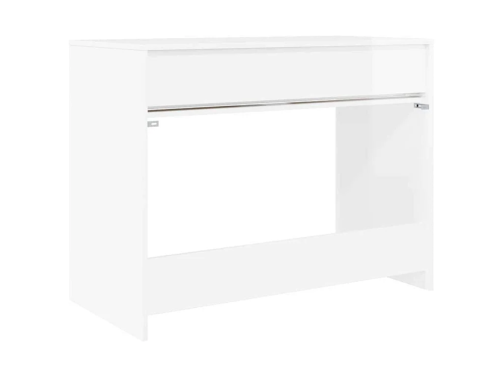 Escritorio brillante 100 x 50 x 78 cm Madera contrachapada