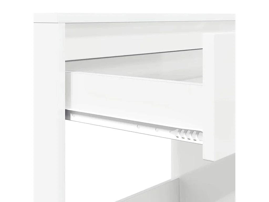 Escritorio brillante 100 x 50 x 78 cm Madera contrachapada