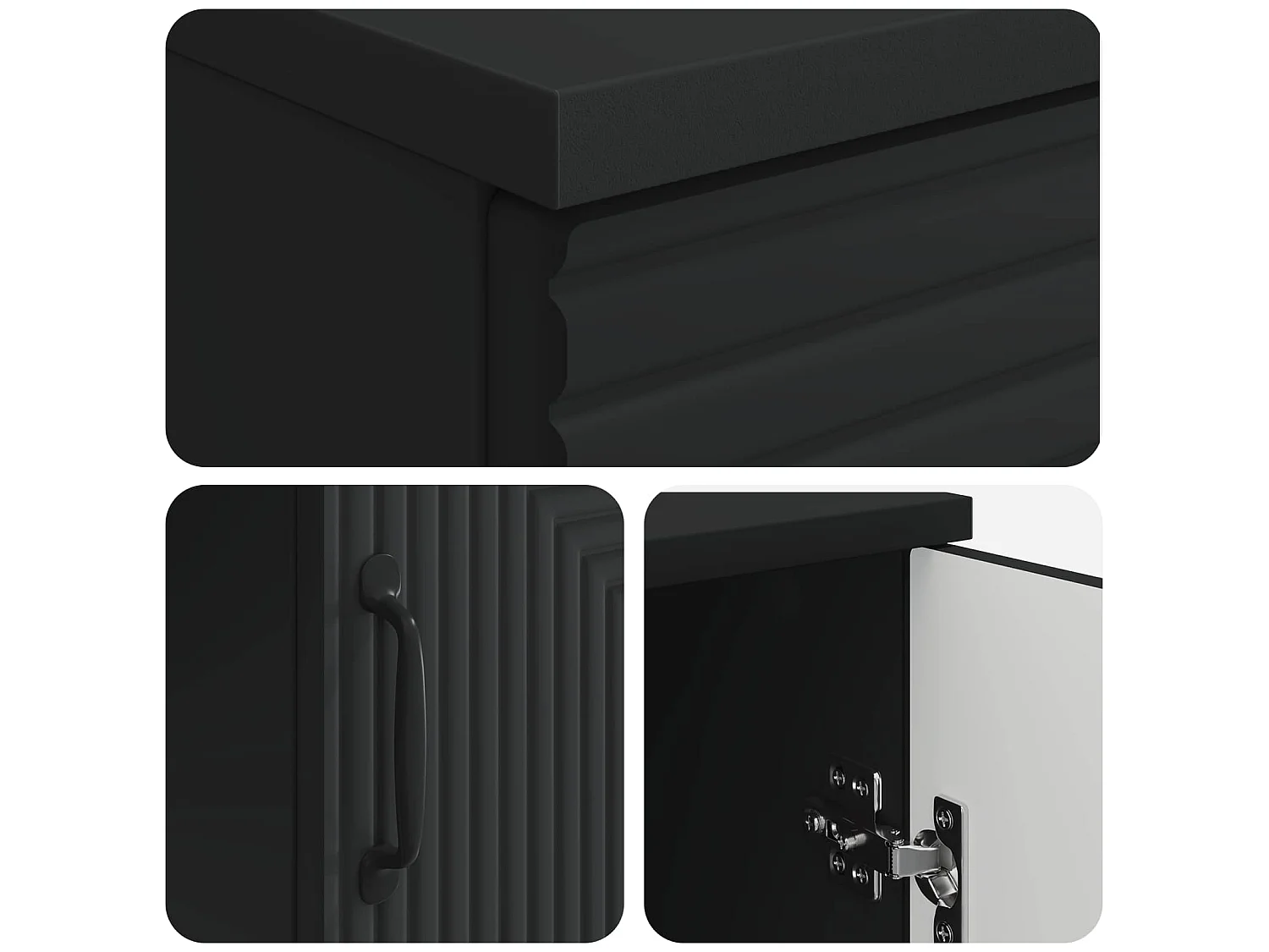 Bureau avec étagère Noir 142,5 x 50 x 75 cm Bois d'ingénierie