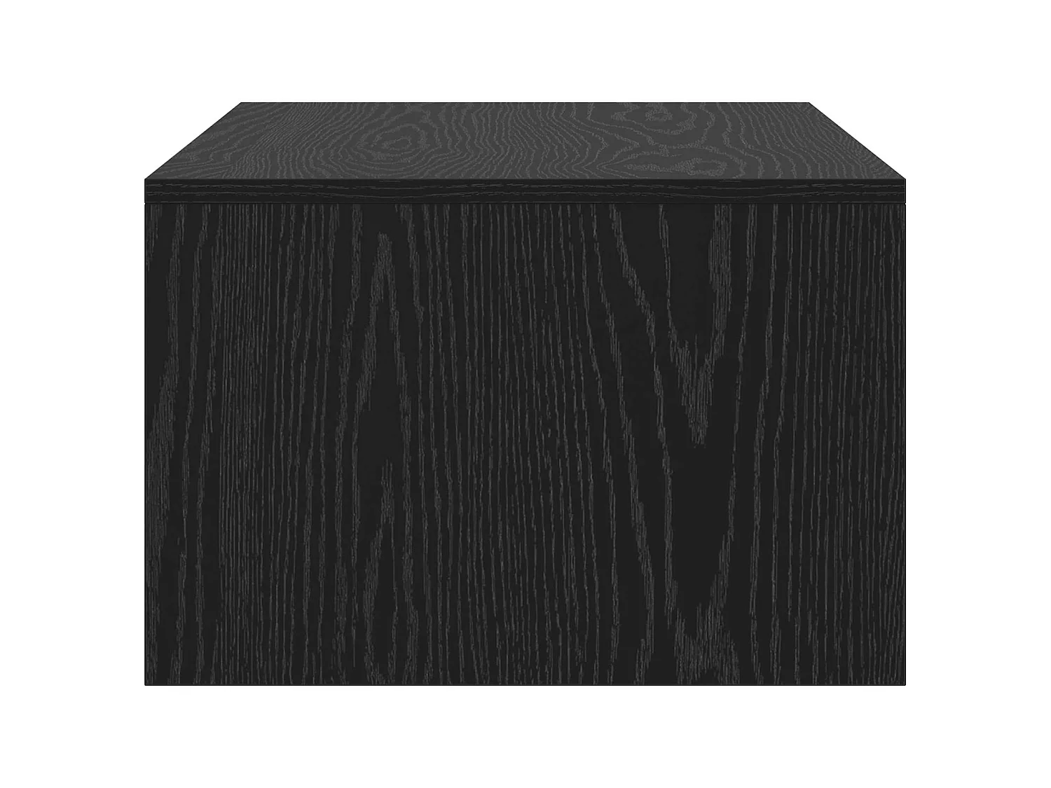 Bureau mural Chêne noir 80 x 45 x 30 cm Bois d'ingénierie