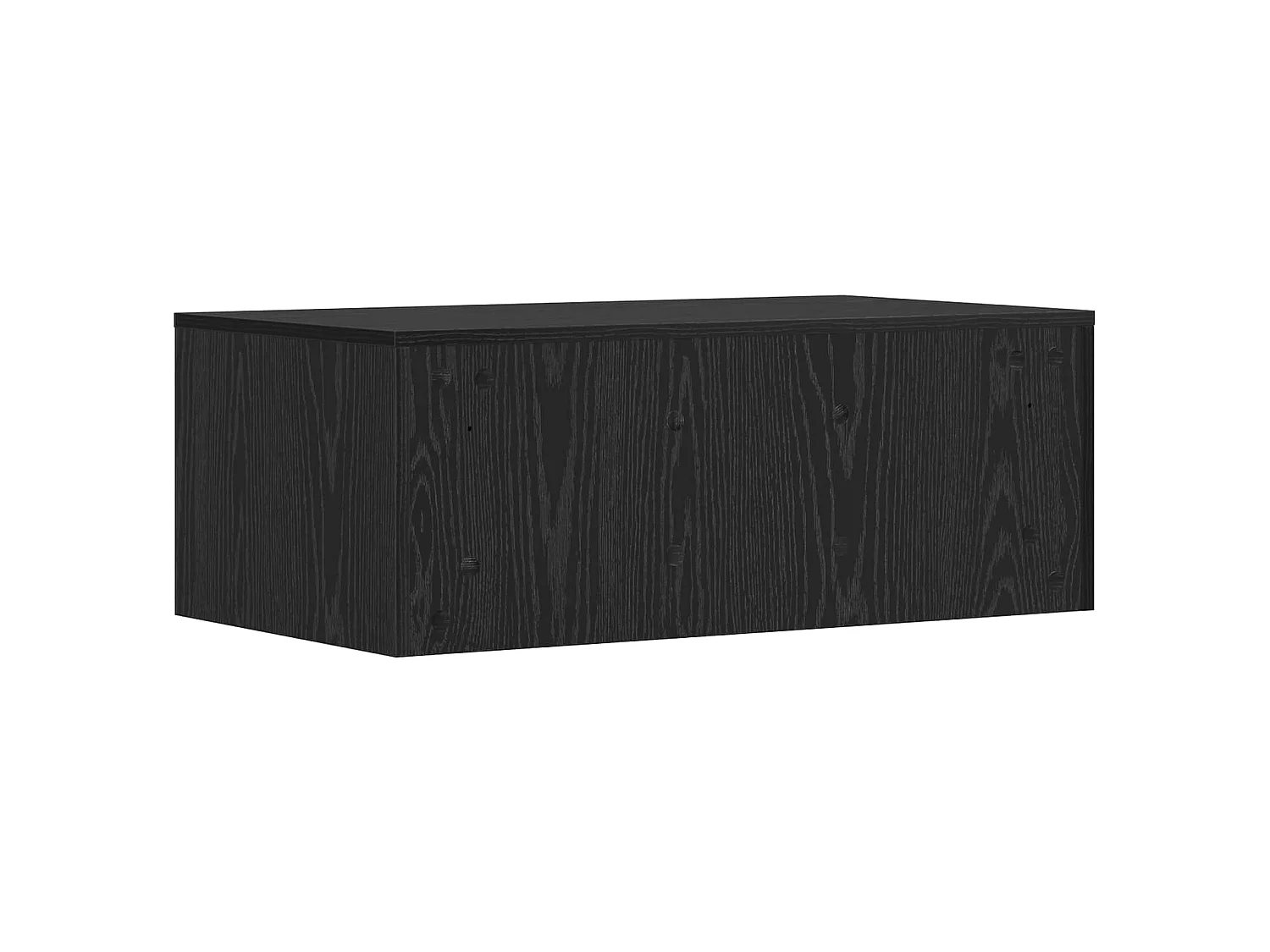 Bureau mural Chêne noir 80 x 45 x 30 cm Bois d'ingénierie