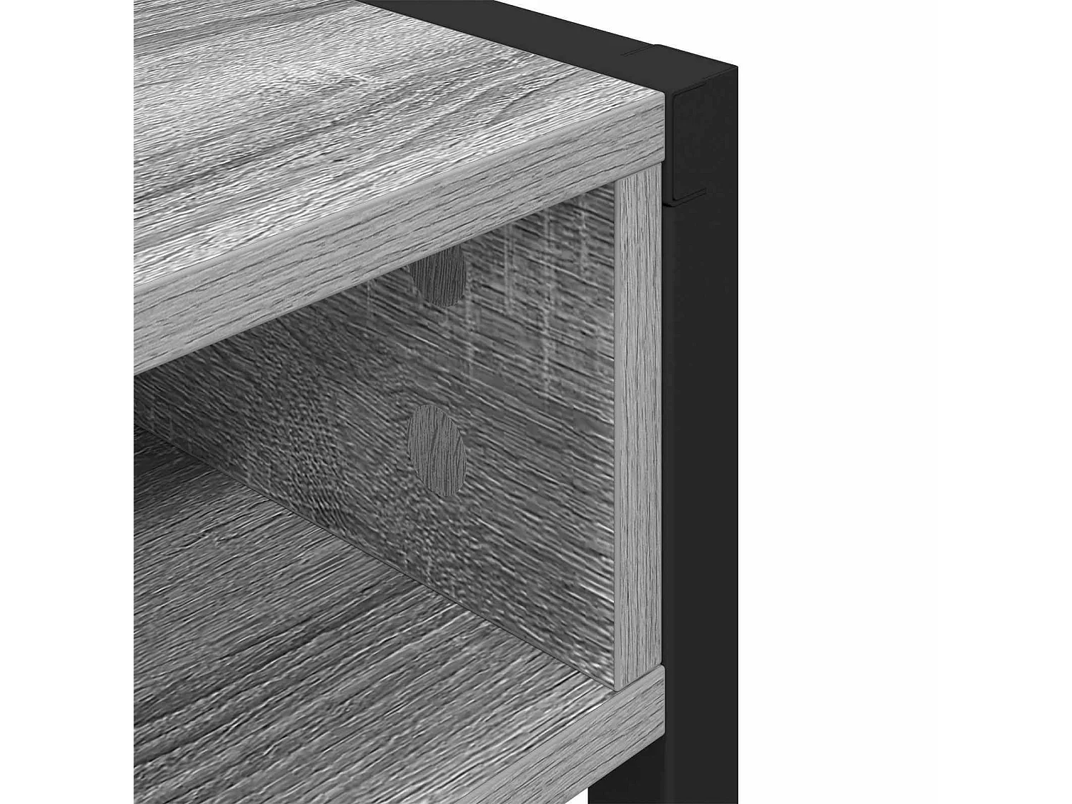 Escritorio Gris Sonoma 100 x 50 x 75 cm Madera contrachapada