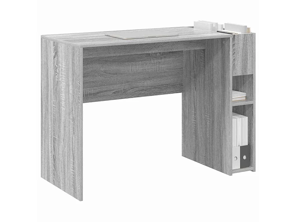 Escritorio Gris Sonoma 109 x 50 x 78 cm Madera de ingeniería