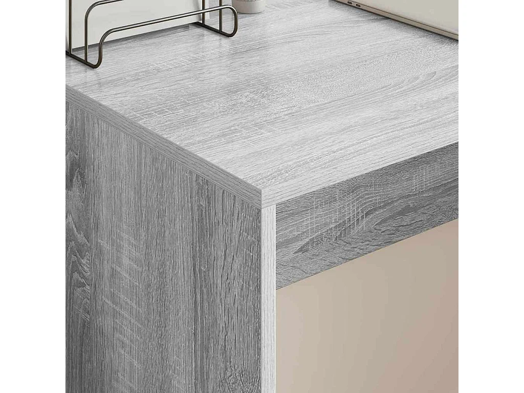 Escritorio Gris Sonoma 109 x 50 x 78 cm Madera de ingeniería
