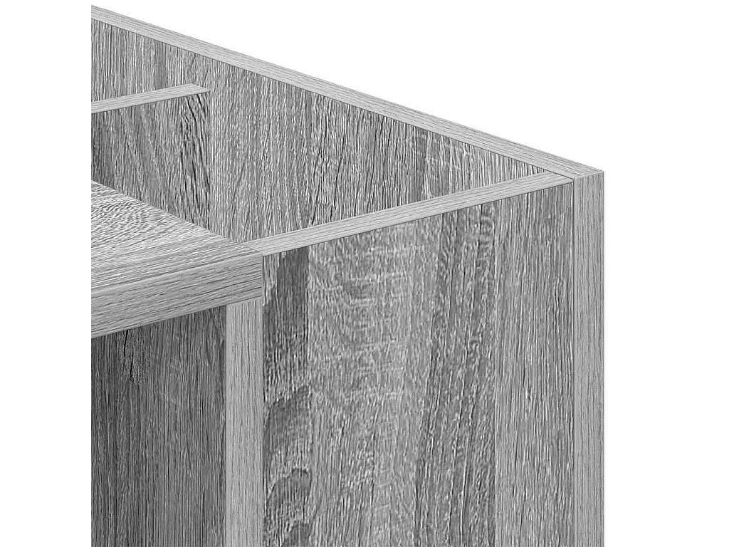 Escritorio Gris Sonoma 109 x 50 x 78 cm Madera de ingeniería