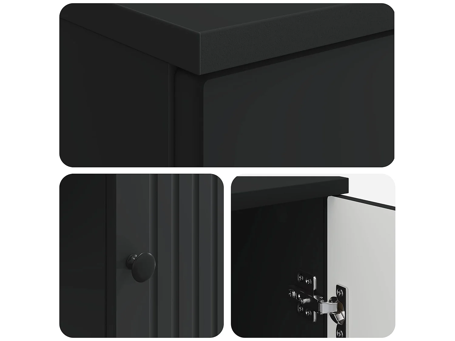 Bureau avec étagère Noir 142,5 x 50 x 75 cm Bois d'ingénierie