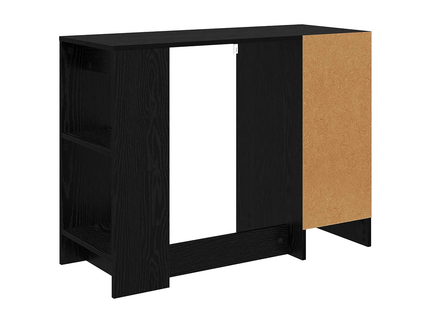 Bureau Chêne noir 100 x 40 x 75 cm Bois d'ingénierie