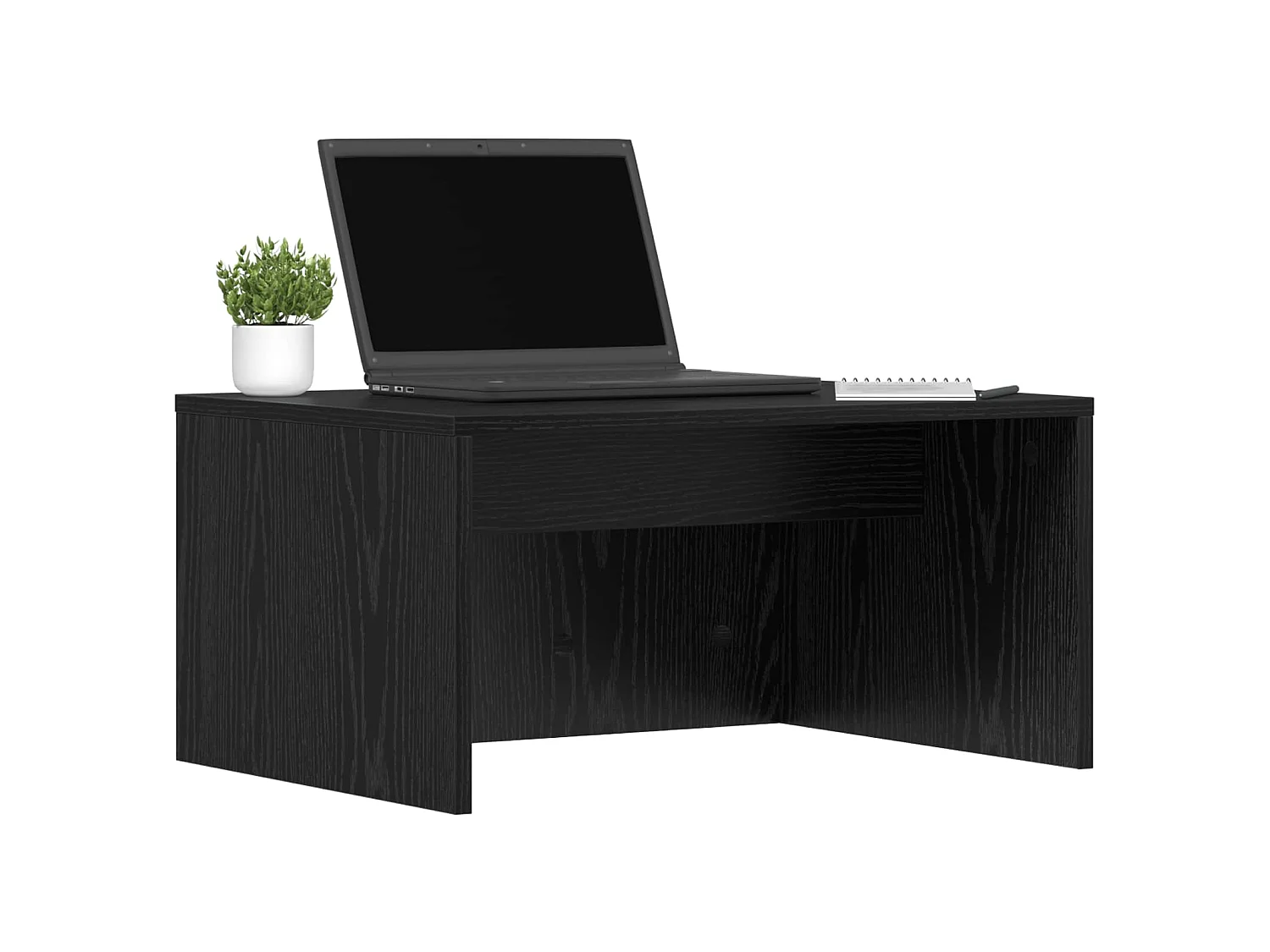 Bureau mural Chêne noir 60 x 45 x 30 cm Bois d'ingénierie