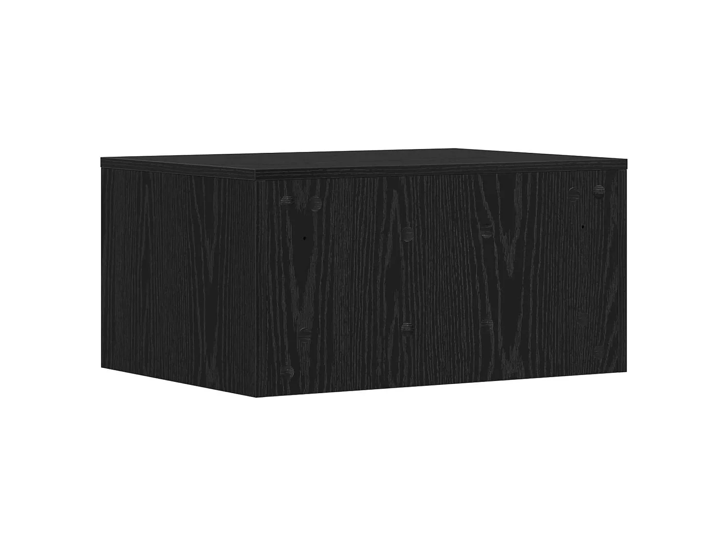 Bureau mural Chêne noir 60 x 45 x 30 cm Bois d'ingénierie