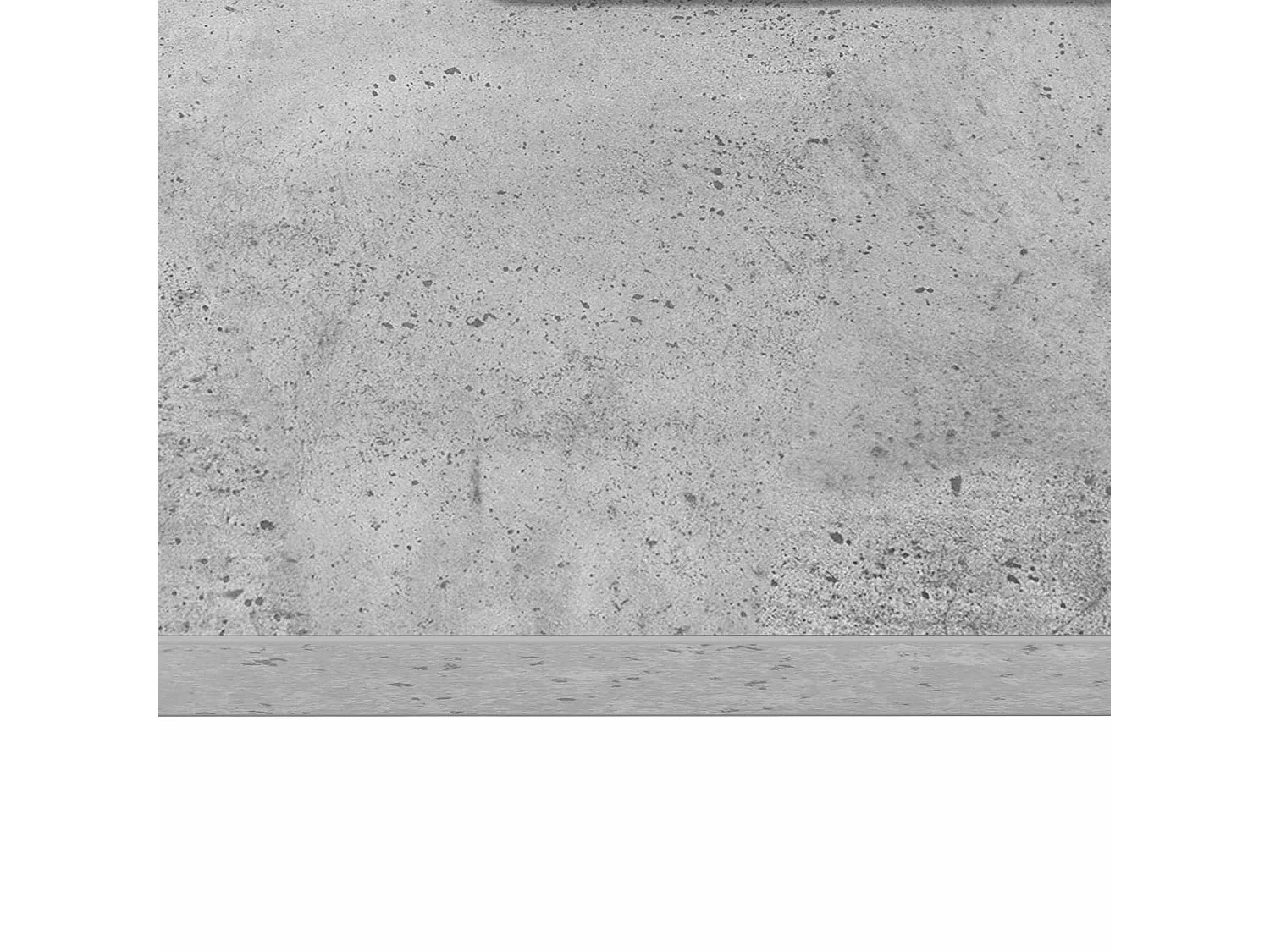 Escritorio Montado en la Pared Gris Concreto 80 x 45 x 30 cm