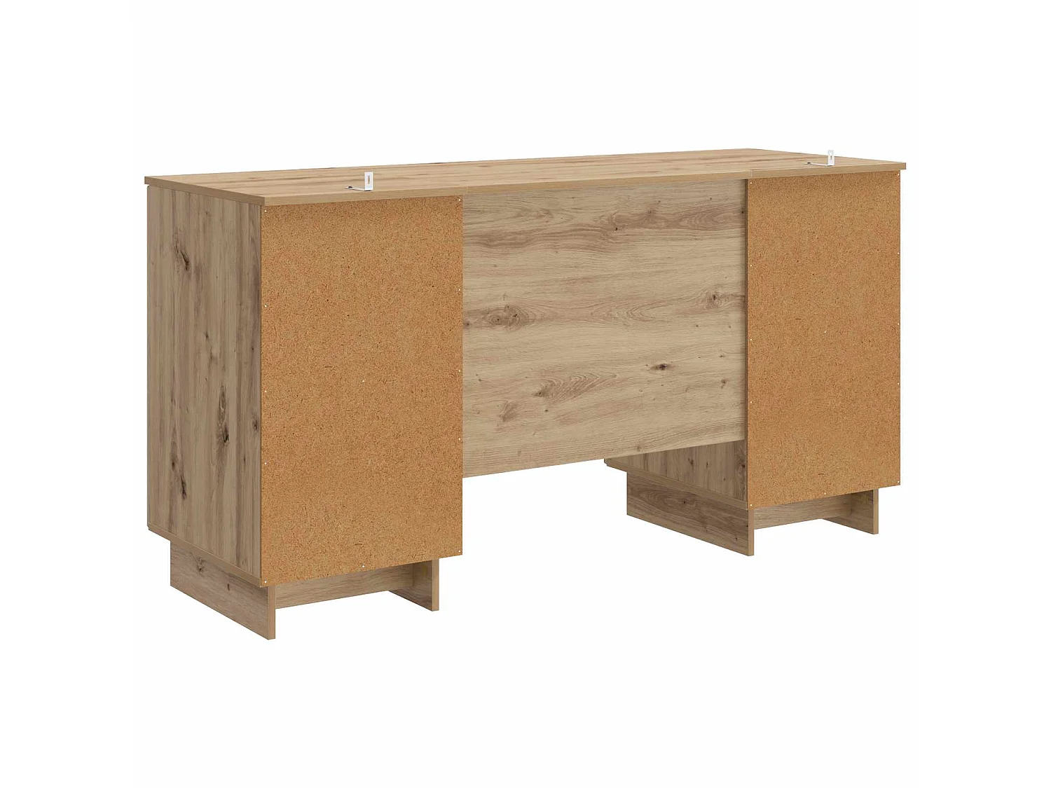 Bureau Chêne artisanal Bois d'ingénierie 142,5 x 50 x 75 cm