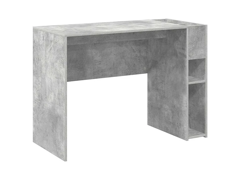 Escritorio Gris Concreto 109 x 50 x 78 cm Madera de ingeniería