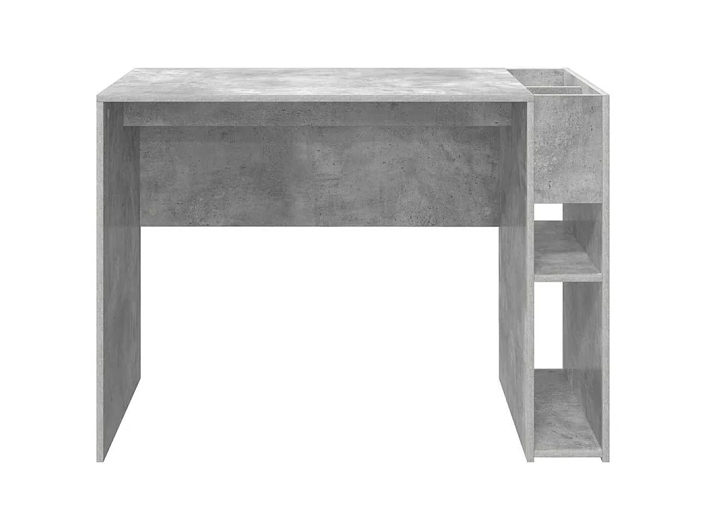 Escritorio Gris Concreto 109 x 50 x 78 cm Madera de ingeniería
