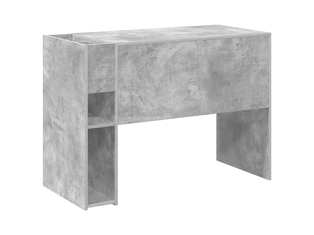 Escritorio Gris Concreto 109 x 50 x 78 cm Madera de ingeniería